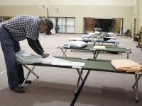 The East Sunshine Church of Christ operates an emergency cold weather shelter, shown in this January 2011 file photo, for homeless men.