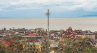 Hurricane Matthew tore roofs from many of the buildings in Jérémie, Haiti.